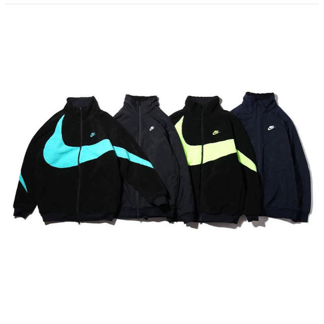 NIKE big swoosh boa jacket Mサイズ