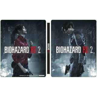 カプコン(CAPCOM)のバイオハザード  BIOHAZARD RE:2 ゲオ特典 限定スチールブック(その他)