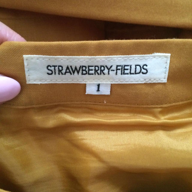 STRAWBERRY-FIELDS(ストロベリーフィールズ)のストロベリーフィールズ  膝丈スカート レディースのスカート(ひざ丈スカート)の商品写真