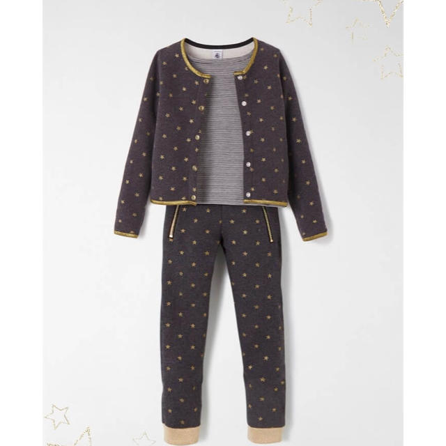 PETIT BATEAU(プチバトー)の【yzo☆様専用】4ans キッズ/ベビー/マタニティのキッズ服女の子用(90cm~)(カーディガン)の商品写真