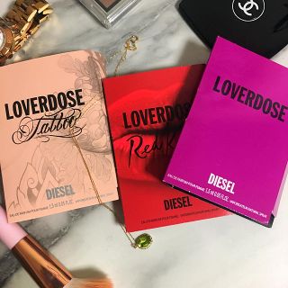 ディーゼル(DIESEL)のゆう様専用 DIESEL LOVEDOSEシリーズ 香水サンプルセット(香水(女性用))