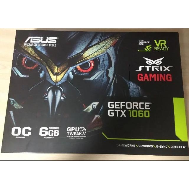 デスクトップ型PC GTX1060 6GB STRIX DC2O6G