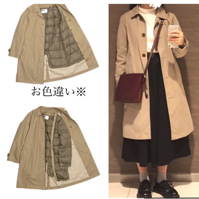 MHL. ダウンライナー付ステンカラーコート 定価52,920円 MHL. ダウンライナー付ステンカラーコート 定価52,920円