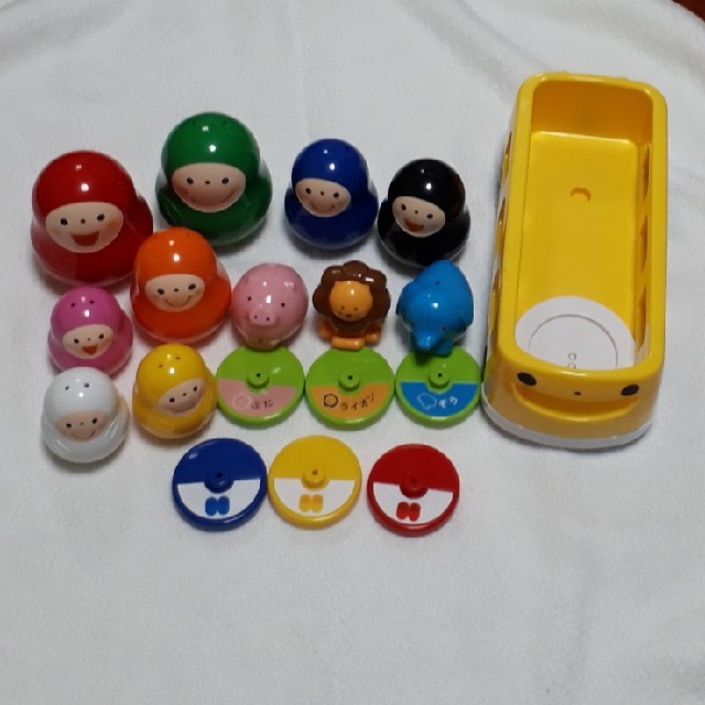 バスのぷっぷーセット キッズ/ベビー/マタニティのおもちゃ(知育玩具)の商品写真