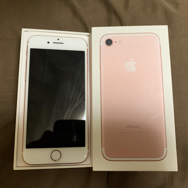 iPhone7 128GB ローズゴールド