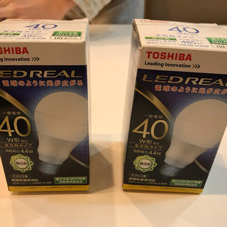 トウシバ(東芝)のTOSHIBA LED 電球(蛍光灯/電球)