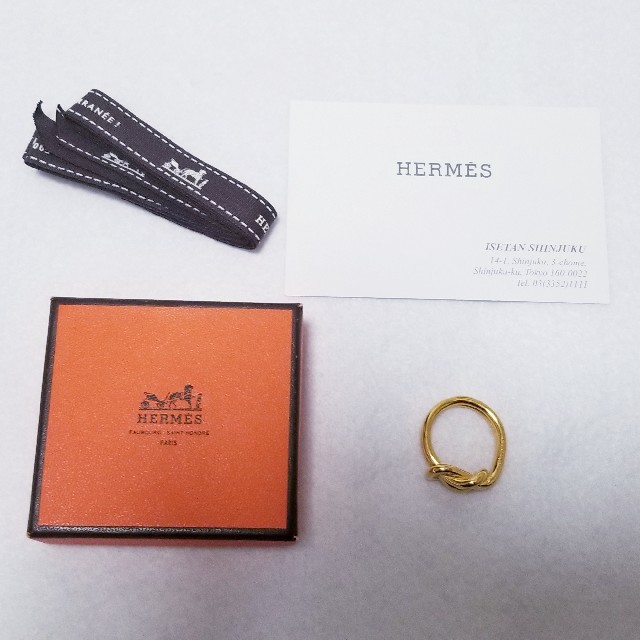 Hermes(エルメス)のケースケ様専用　HERMES エルメス　スカーフリング レディースのファッション小物(バンダナ/スカーフ)の商品写真