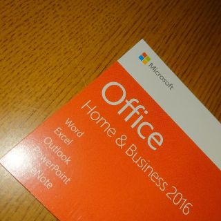 マイクロソフト(Microsoft)のOffice Home & Business 2016(PC周辺機器)