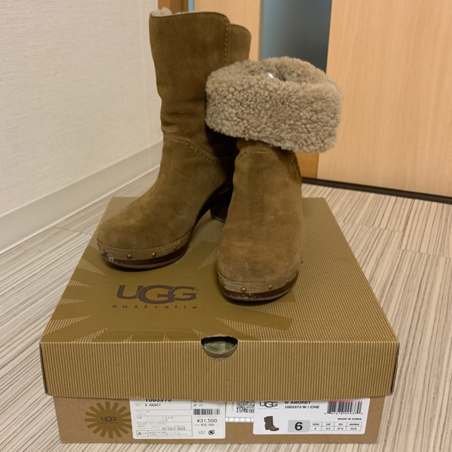 ふるさと納税 UGG - アグ☆UGG☆アモレット・ウッドソールストラップ