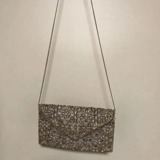 アクセサライズ(Accessorize)のAccessorize パーティーバッグ クラッチ ビーズ 結婚式(クラッチバッグ)