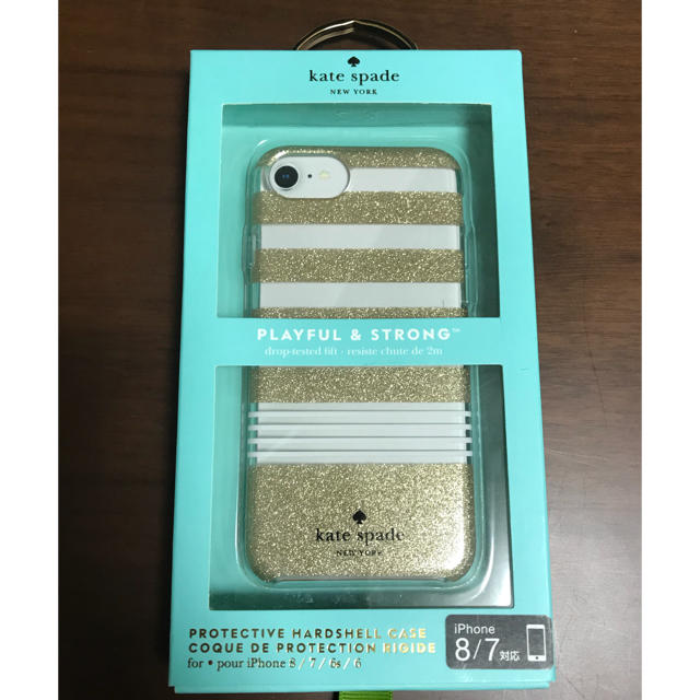 kate spade new york(ケイトスペードニューヨーク)のケイトスペード iPhone7/8 未使用 スマホ/家電/カメラのスマホアクセサリー(iPhoneケース)の商品写真