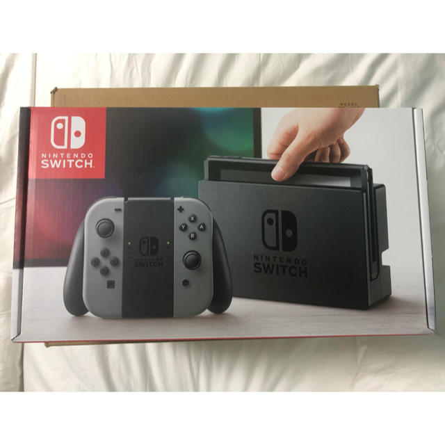 未使用 新品 NINTENDO SWITCH ニンテンドースイッチ 本体 グレー