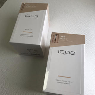 IQOS - IQOS3＋IQOS3 MULTI ゴールドセット アイコス3キット&マルチの ...