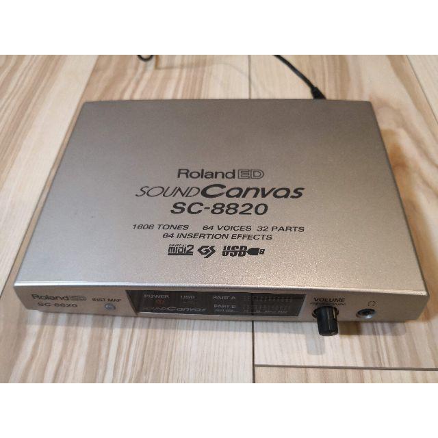 Roland(ローランド)のRoland SC-8820 楽器のDTM/DAW(音源モジュール)の商品写真