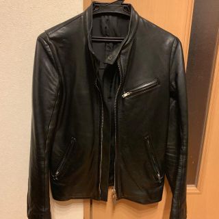 リチウムオム(LITHIUM HOMME)のリチウムオム  シングルレザーライダース LITHIUM HOMME 42 S(ライダースジャケット)