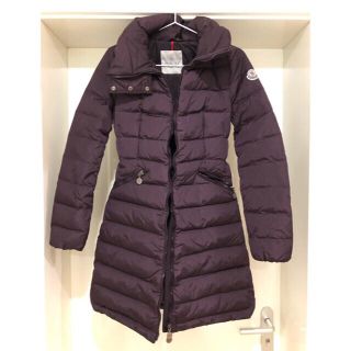 モンクレール(MONCLER)のモンクレール  フラム flamme ダークパープル サイズ:00 フラメッテ (ダウンコート)