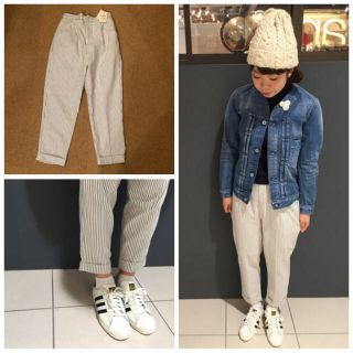 チャオパニック(Ciaopanic)の１５SS♡ ストライプパンツ(クロップドパンツ)