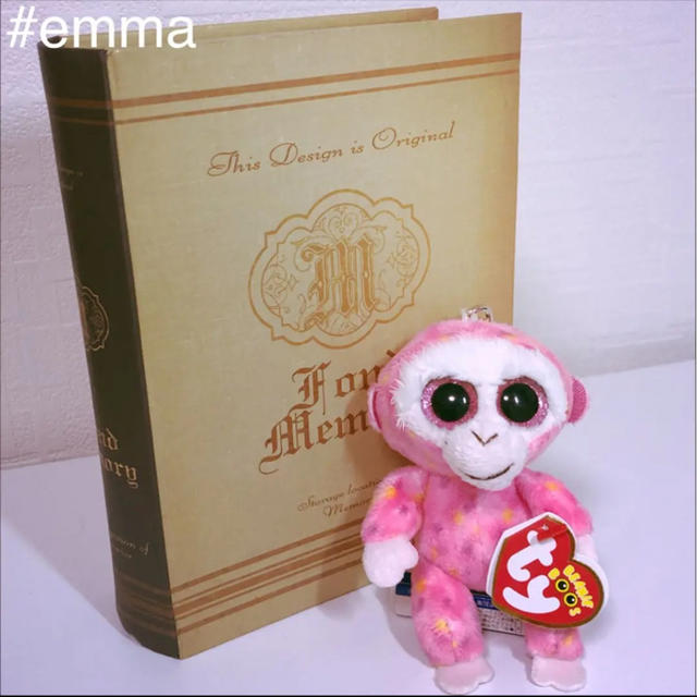 ty ぬいぐるみ 猿 サル ルビー Ruby エンタメ/ホビーのおもちゃ/ぬいぐるみ(キャラクターグッズ)の商品写真