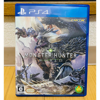 カプコン(CAPCOM)のps4 モンスターハンターワールド 美品(家庭用ゲームソフト)