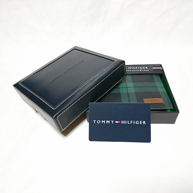 TOMMY HILFIGER(トミーヒルフィガー)のトミーヒルフィガー 財布 31TL40X003 メンズのファッション小物(折り財布)の商品写真