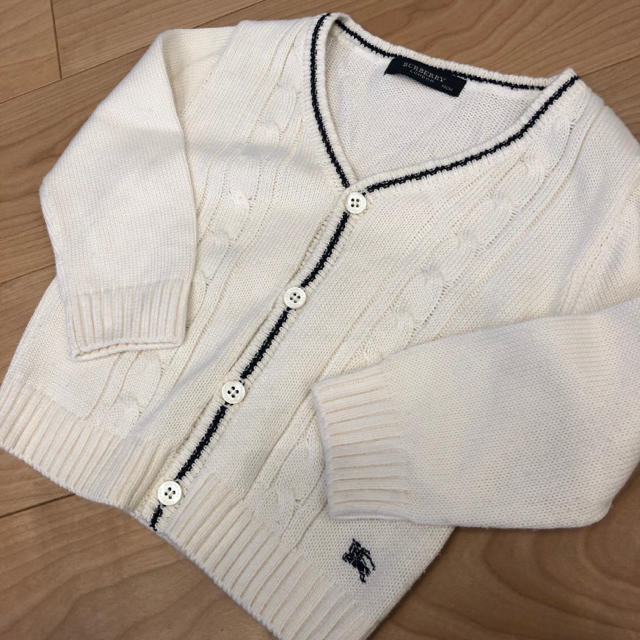 BURBERRY(バーバリー)のバーバリー カーディガン 90 キッズ/ベビー/マタニティのキッズ服男の子用(90cm~)(カーディガン)の商品写真