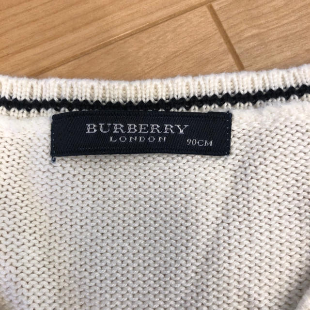 BURBERRY(バーバリー)のバーバリー カーディガン 90 キッズ/ベビー/マタニティのキッズ服男の子用(90cm~)(カーディガン)の商品写真