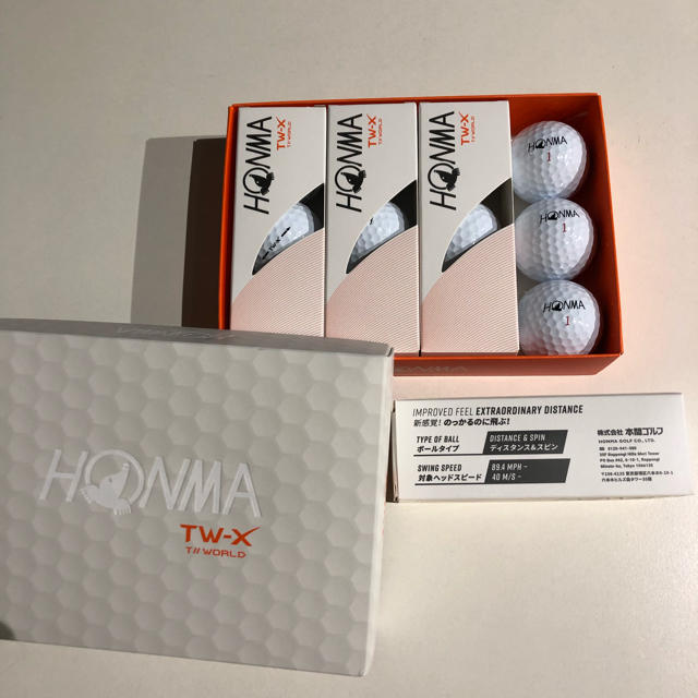 本間ゴルフ(ホンマゴルフ)の(かぶ様専用) HONMA   TW-X スポーツ/アウトドアのゴルフ(その他)の商品写真