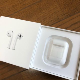 アップル(Apple)のairpods(ヘッドフォン/イヤフォン)