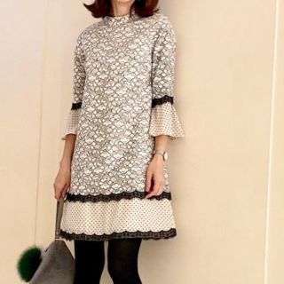 ジルスチュアート(JILLSTUART)のJILLSTUARTレースワンピース(ひざ丈ワンピース)