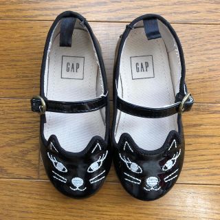 ギャップ(GAP)のGAP 猫靴  13.5センチ(フラットシューズ)