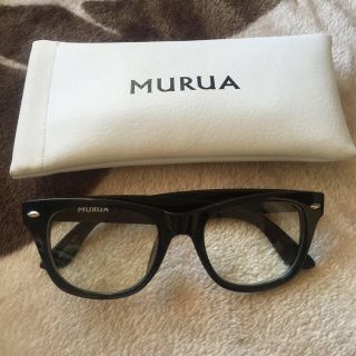 ムルーア(MURUA)の再出品♡シンプル伊達メガネ(サングラス/メガネ)