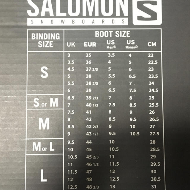 新品在庫 SALOMON - サロモン ビンディング バインディングの通販 by ともちゃん's shop｜サロモンならラクマ 2022安い