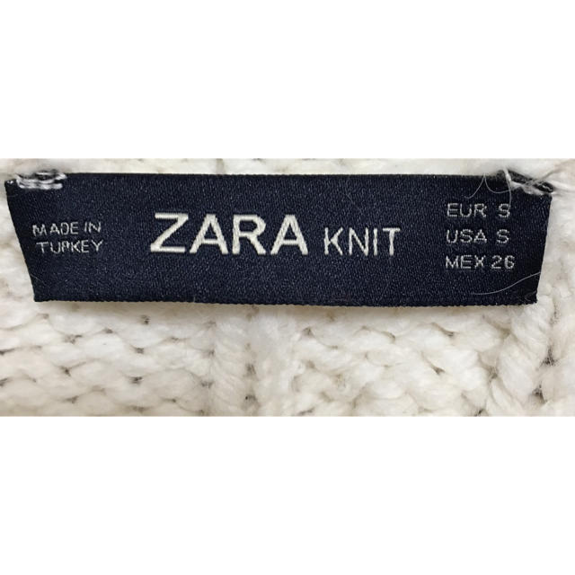 ZARA(ザラ)のZARA フリンジ付きセーター レディースのトップス(ニット/セーター)の商品写真