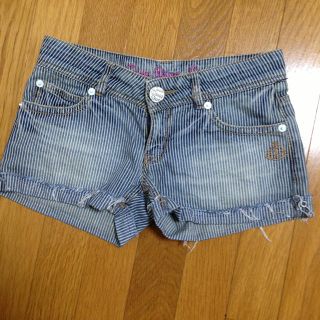 エルディーエス(LDS)のLDSストライプパンツ(ショートパンツ)