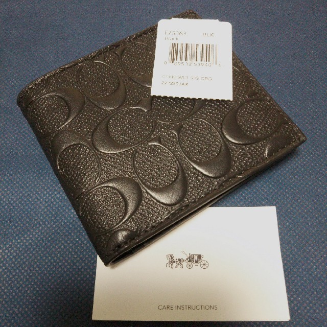 COACH(コーチ)の【新品】COACH 二つ折財布 コーチ F75363 メンズのファッション小物(折り財布)の商品写真