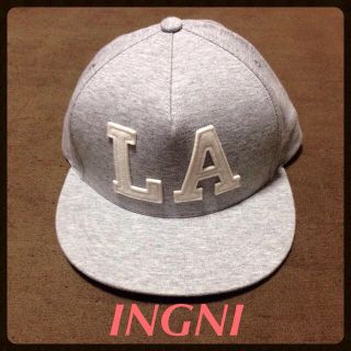 イング(INGNI)のINGNI LAキャップ(キャップ)