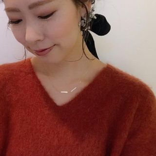 エンフォルド(ENFOLD)のCLANEクラネ
MOHAIR V/N KNIT TOPS モヘアニット(ニット/セーター)