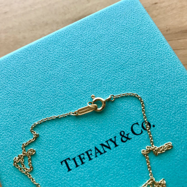 Tiffany & Co.(ティファニー)のティファニーtiffany クロスダイヤモンドネックレス レディースのアクセサリー(ネックレス)の商品写真