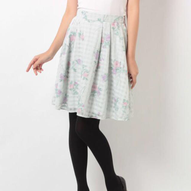 LAISSE PASSE(レッセパッセ)の今期新作♡レッセパッセ花柄スカート レディースのスカート(ひざ丈スカート)の商品写真