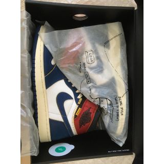 ナイキ(NIKE)の24.5cm AIR JORDAN 1 RETRO HI TOP NRG UN(スニーカー)