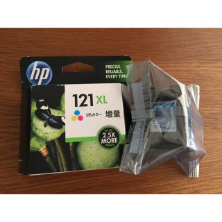 ヒューレットパッカード(HP)のhp 121XL 3色カラー純正品(PC周辺機器)