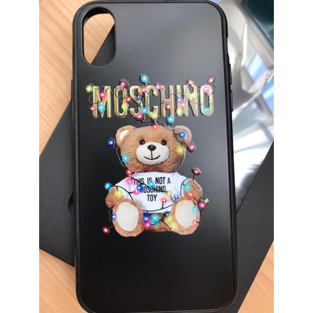 MOSCHINO モスキーノ  iPhoneケース iPhoneⅩ XS 対応