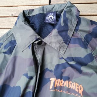 スラッシャー(THRASHER)のthrasher used コーチジャケット (ナイロンジャケット)