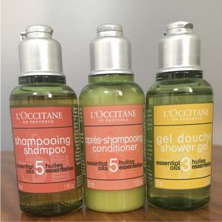 ロクシタン(L'OCCITANE)のロクシタン シャンプー&コンディショナー&シャワージェル(サンプル/トライアルキット)