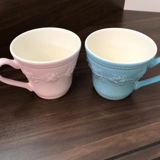 ウェッジウッド(WEDGWOOD)のマグカップ 2個 ペア(グラス/カップ)