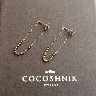 ココシュニック(COCOSHNIK)のココシュニック　ピアス　K10(ピアス)