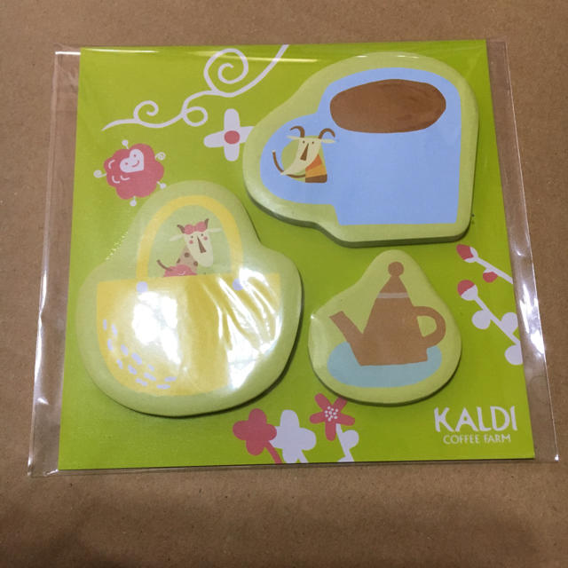 KALDI(カルディ)の珈琲豆様 専用 インテリア/住まい/日用品の文房具(ノート/メモ帳/ふせん)の商品写真