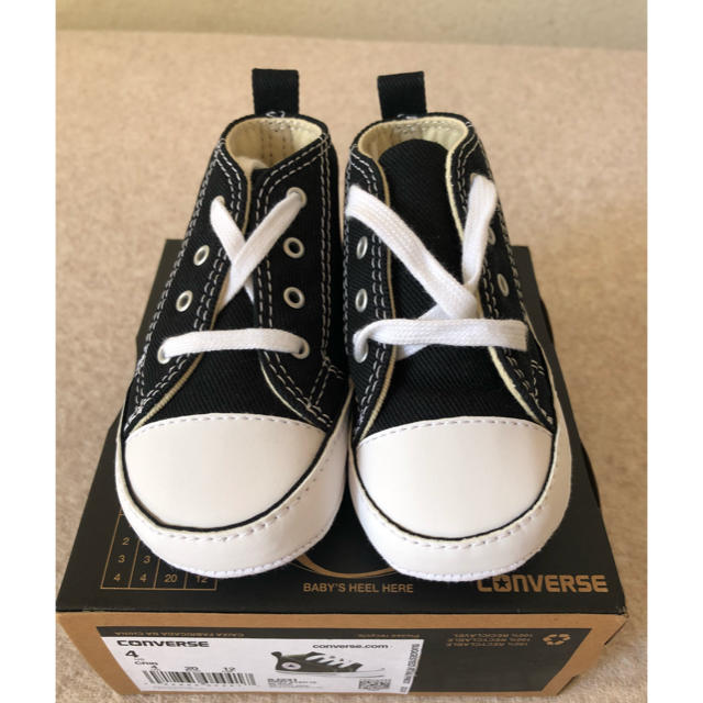 CONVERSE(コンバース)の【converse】新品・未使用 ベビーシューズ キッズ/ベビー/マタニティのベビー靴/シューズ(~14cm)(スニーカー)の商品写真