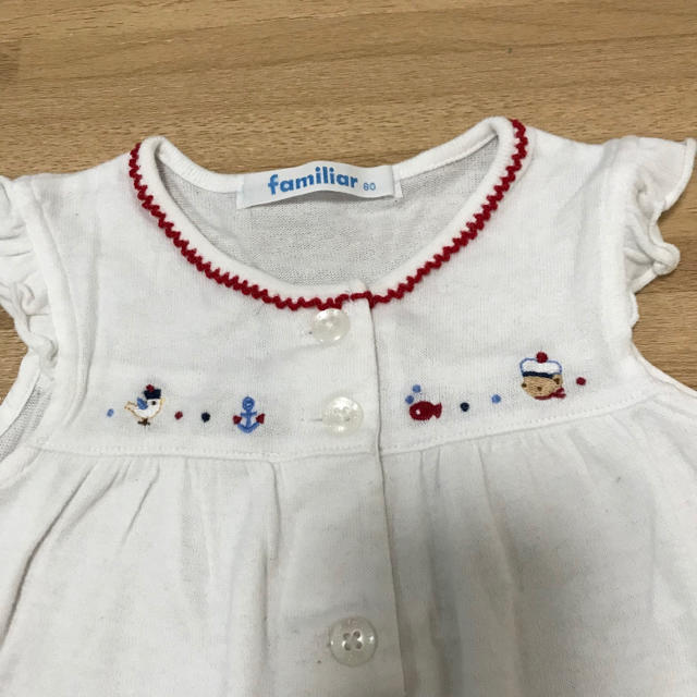 familiar(ファミリア)のファミリア 80 キッズ/ベビー/マタニティのベビー服(~85cm)(シャツ/カットソー)の商品写真