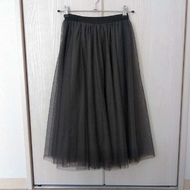 Mystrada(マイストラーダ)のチュールスカート レディースのスカート(ひざ丈スカート)の商品写真